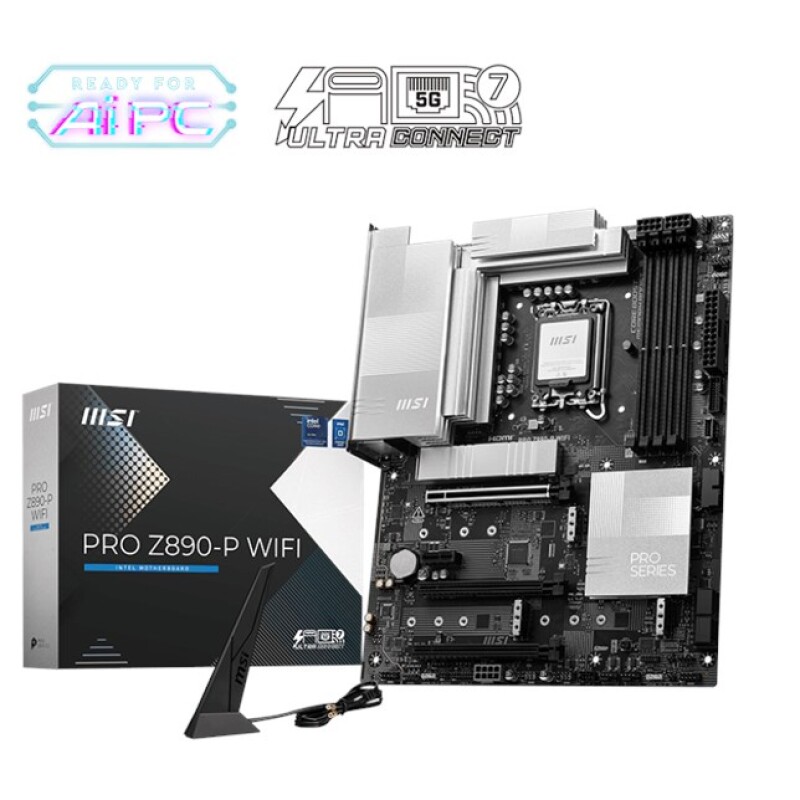 MSI Pro Z890-P Wifi DDR5 1851P Hdmi Dp