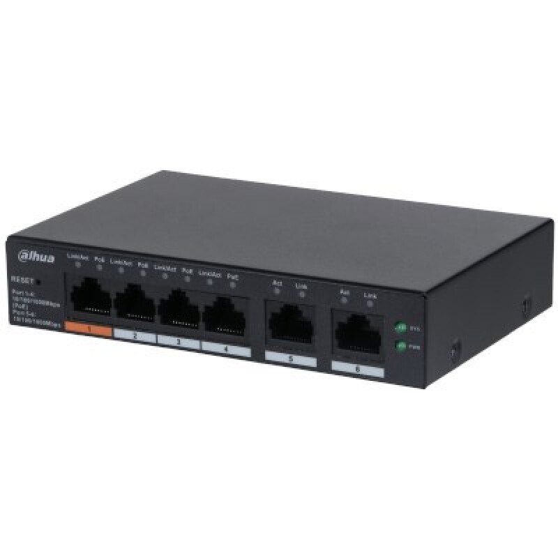 Dahua 4Port Gigabit PoE 60W(CS4006-4GT-60)