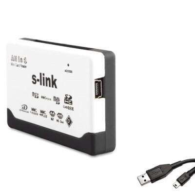 S-link SLX-A62 Harici TF+M2 Kart Okuyucu