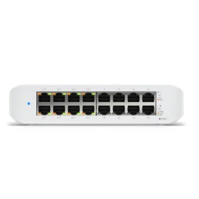 UBNT USW Lite Gbit 16P 8xPoE 45W (USW-LITE-16-POE)