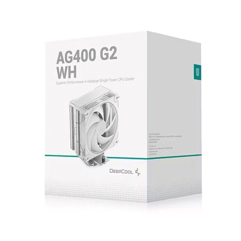 DeepCool 120mm Hava Soğutucu Beyaz (AG400-G2-WH)