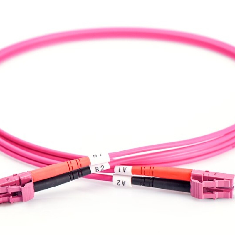 Digitus DK-2533-01-4 LC to LC 1m OM4 Fiber Kablo