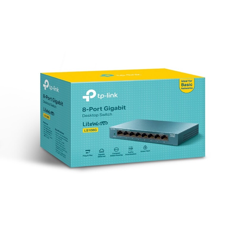 Tp-Link 8Port Gigabit (LS108G)