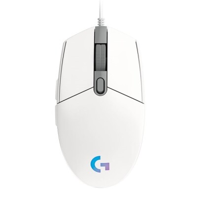 Logitech G G102 Lightsync Kablo Gaming Mouse Beyaz