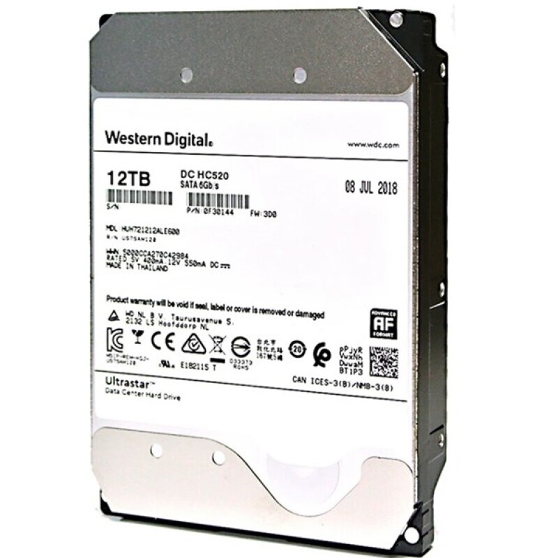 WD Ultrastar DC HC520 Enterprise 12TB -0F30146