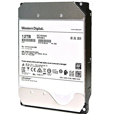 WD Ultrastar DC HC520 Enterprise 12TB -0F30146
