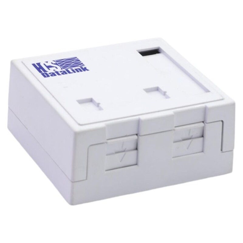 HCS 2 Port Sıva Üstü  Boş Priz Kutusu (WMM-00203)