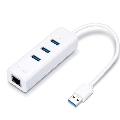 TP-Link UE330 USB 3xPort ve Gigabit Ethernet