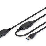 Digitus USB Uzatma Kablosu Siyah (10m)