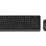 A4-Tech Kablosuz Set Gri (FG1010-G)