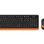 A4-Tech Kablosuz Set Turuncu (FG1010-T)