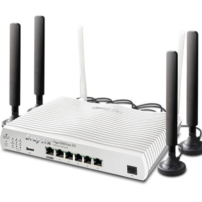 Draytek Vigor2865Lax-5G Dual SIM LTE VPN Router