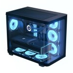 Aerocool P500C Mirror A-RGB ATX Siyah