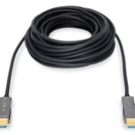 Digitus HDMI Fiber Kablo Altın Uçlu Siyah (20m) 4K