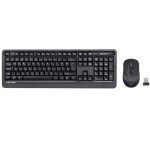 A4-Tech (F) Kablosuz Set Siyah (FG1010-FG)