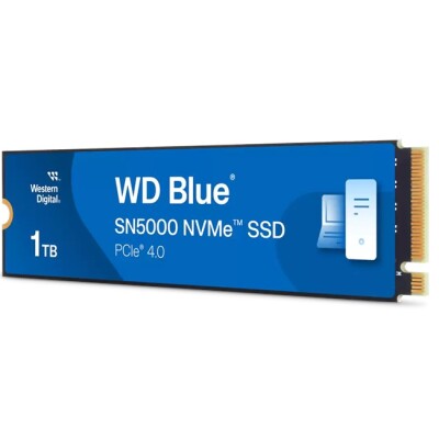 WD Blue SN5000 1TB M.2 NVMe SSD (5150/4900)