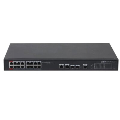 Dahua 16 Port 100Mbps PoE (PFS4218-16ET-240)