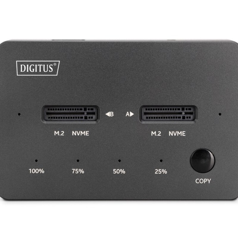 Digitus Çift Yuvalı M.2 NVME SSD Docking Station