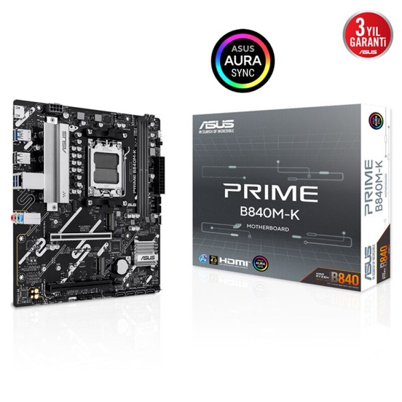 Asus Prime B840M-K AM5 Ryzen D5 Type-C