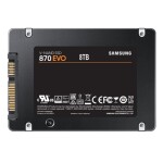Samsung 870 Evo 8TB 2.5'' SATA SSD (560-530MB/s)