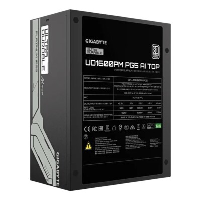 Gigabyte UD1600PM 1600W 80+ Platinium Full Modüler
