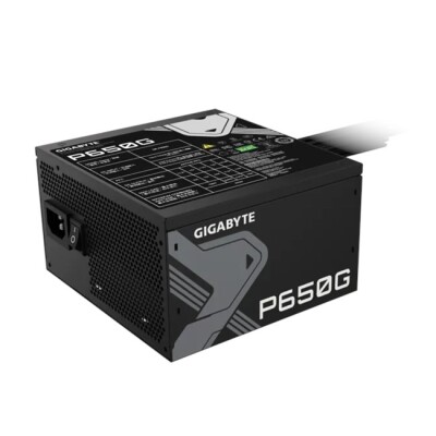 Gigabyte P650G 650W 80+ Gold 120mm Fan Siyah PSU