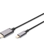 Digitus Type-C Erkek to HDMI Görüntü Adaptör Kablo