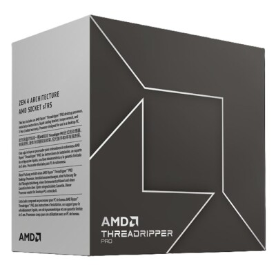 Amd Ryzen TR PRO 7965WX sTR5Pin 350W Fansız Box