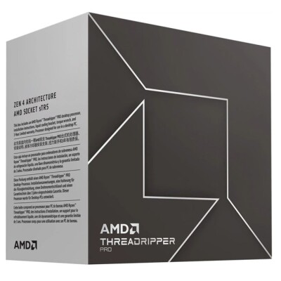 Amd Ryzen TR PRO 7985WX sTR5Pin 350W Fansız Box