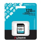 Kingston 128GB SDXC Canvas Go+ 200MB/s SDG4/128GB
