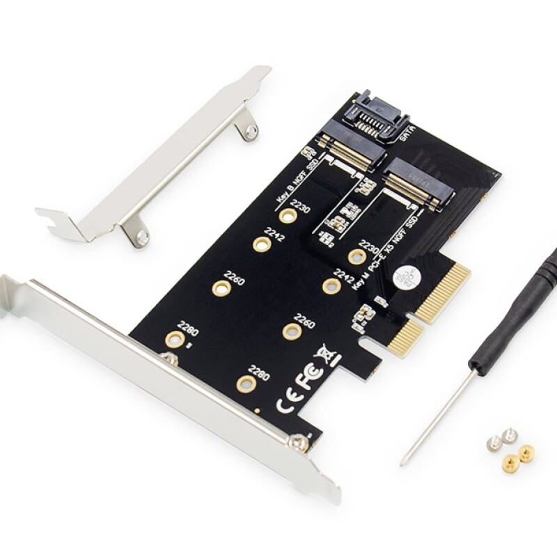 Digitus M.2 NGFF/NVM PCI Express 3.0 (x4) Adaptör
