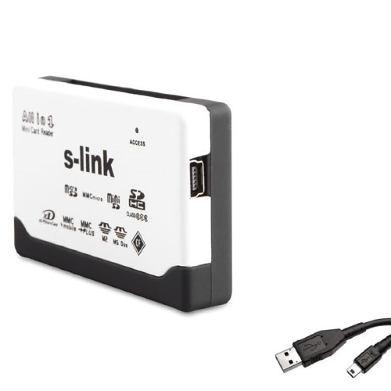 S-link SLX-A62 Harici TF+M2 Kart Okuyucu