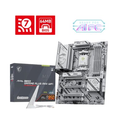 MSI MAG B850 GAMING PLUS MAX WIFI7 AM5 Ryzen D5 DP