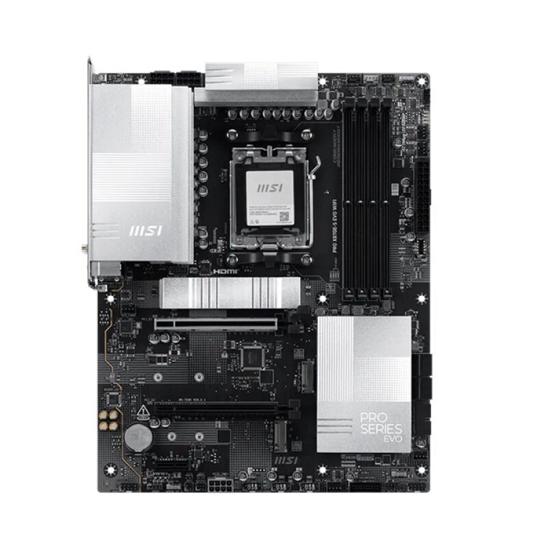 MSI PRO X870E-S EVO WIFI AM5 Ryzen D5 Hdmi Type-C