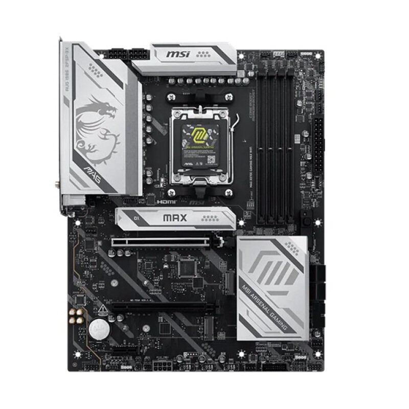 MSI MAG X870E GAMING MAX WIFI AM5 Ryzen D5 Type-C