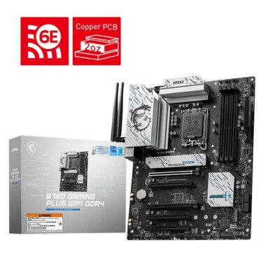 MSI B760 GAMING PLUS WIFI D4 1700P Hdmi Dp Type-C
