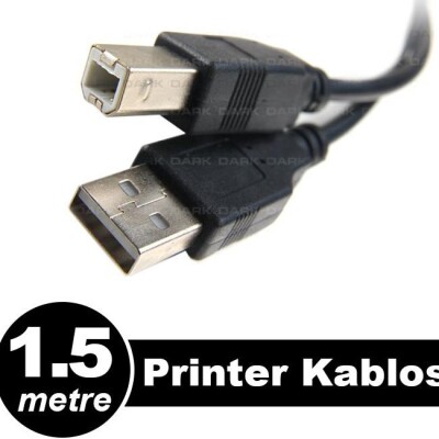 Dark Yazıcı Kablosu USB 2.0 (1.5m)