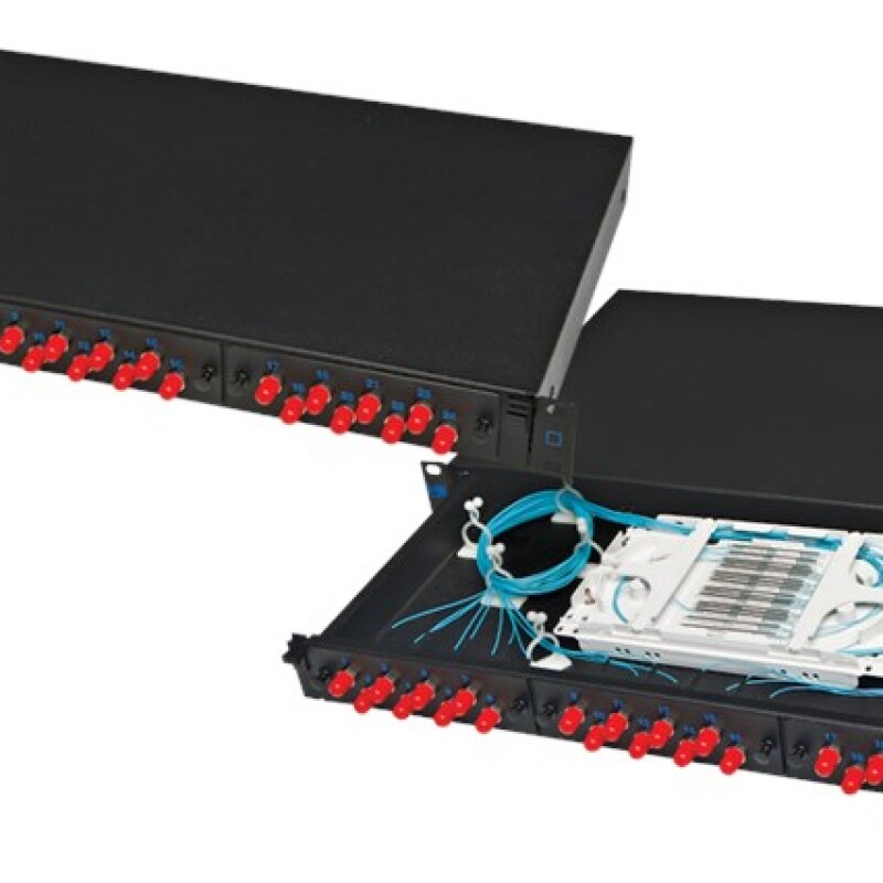 HCS 12 Port Fiber Duplex Patch Panel(PFO-11222-1U)