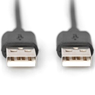 Digitus USB 2.0 Bağlantı Kablosu Siyah (1m)