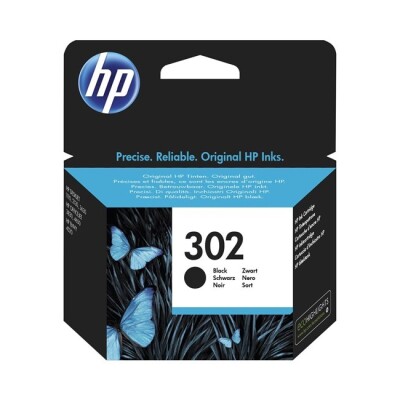 HP F6U66AE Siyah Mürekkep Kartuş (302)