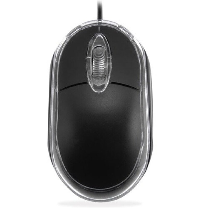 Everest Kablolu Mavi Işıklı Mouse Siyah (KM-6809)