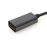 Dark DisplayPort to HDMI Dişi Kablo 4K