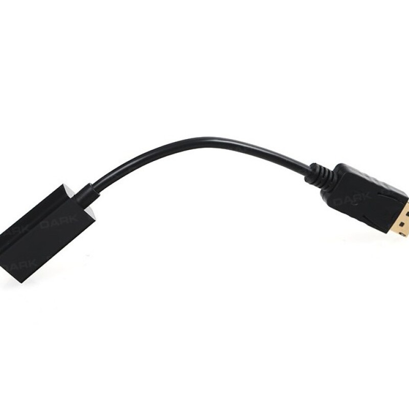 Dark DisplayPort to HDMI Dişi Kablo 4K