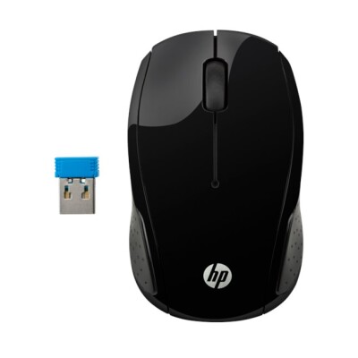HP 200 Kablosuz Mouse Siyah (X6W31AA)