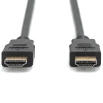 Digitus HDMI Kablo Altın Uçlu Siyah (5m) 4K
