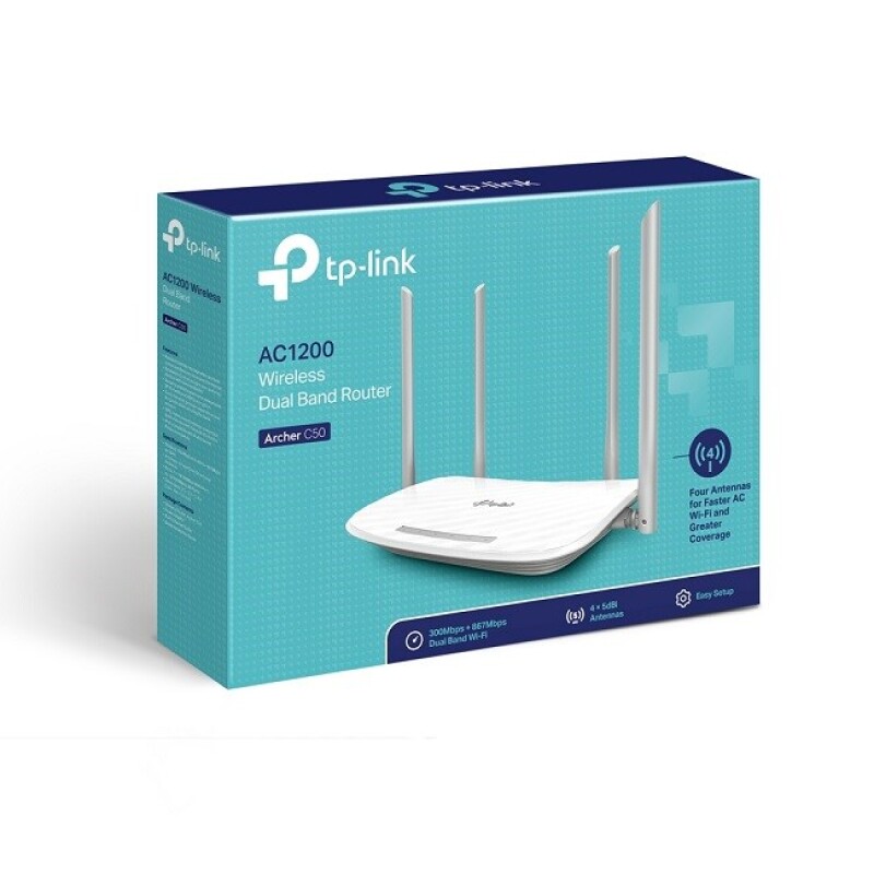 Tp-Link Archer C50 Çift Bant Router