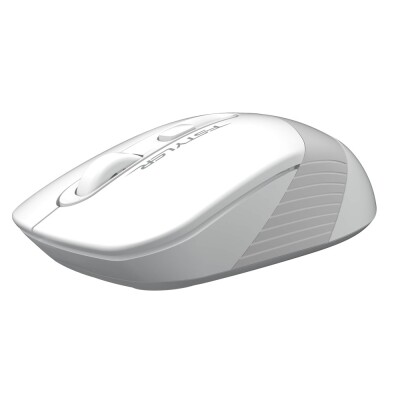 A4-Tech Kablosuz Mouse Nano Beyaz-Gri (FG10-B)