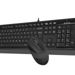 A4-Tech Kablolu Set Gri (F1010-G)