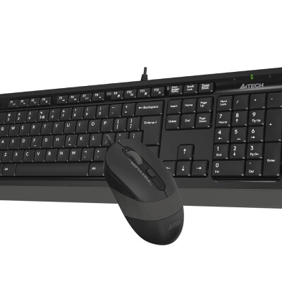 A4-Tech Kablolu Set Gri (F1010-G)