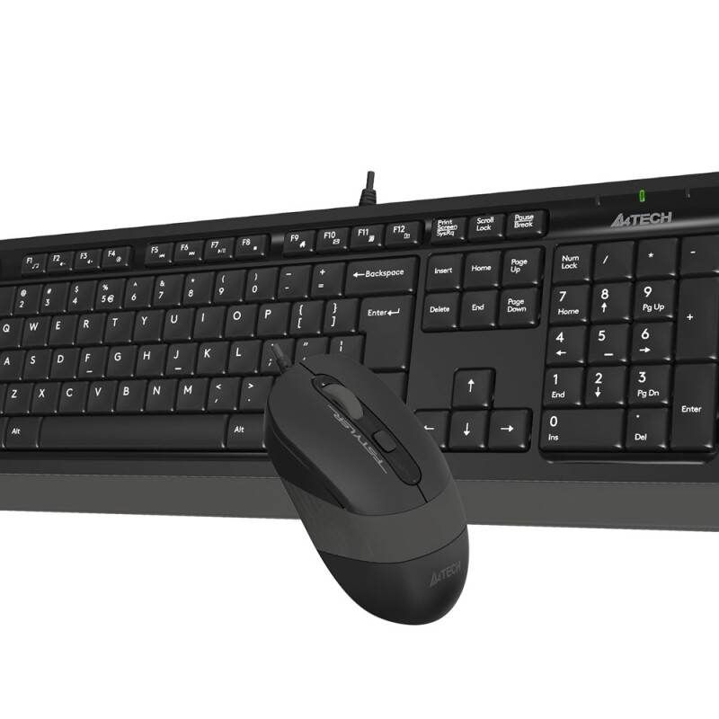 A4-Tech Kablolu Set Gri (F1010-G)